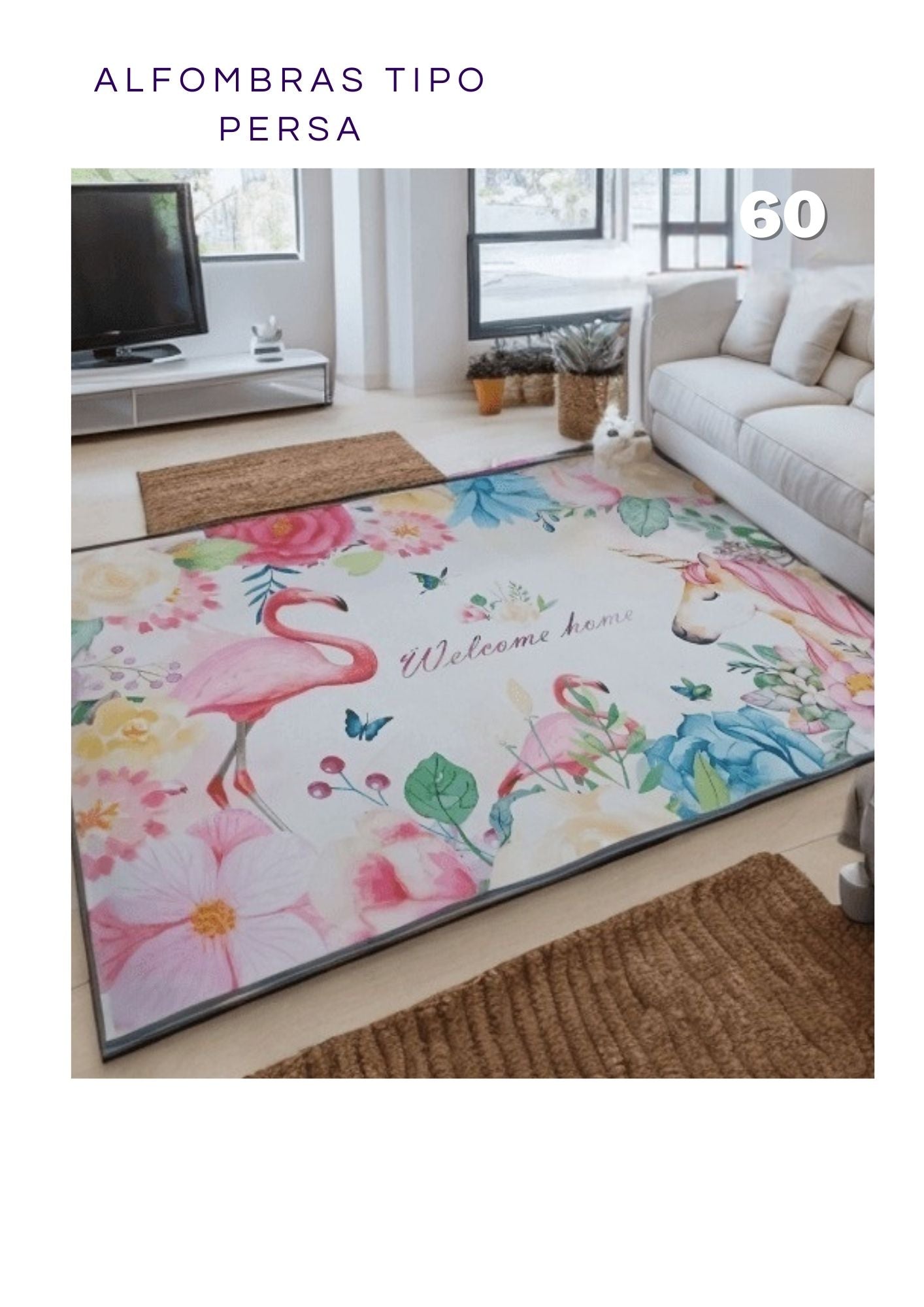 Elegantes y modernas alfombras estilo persa