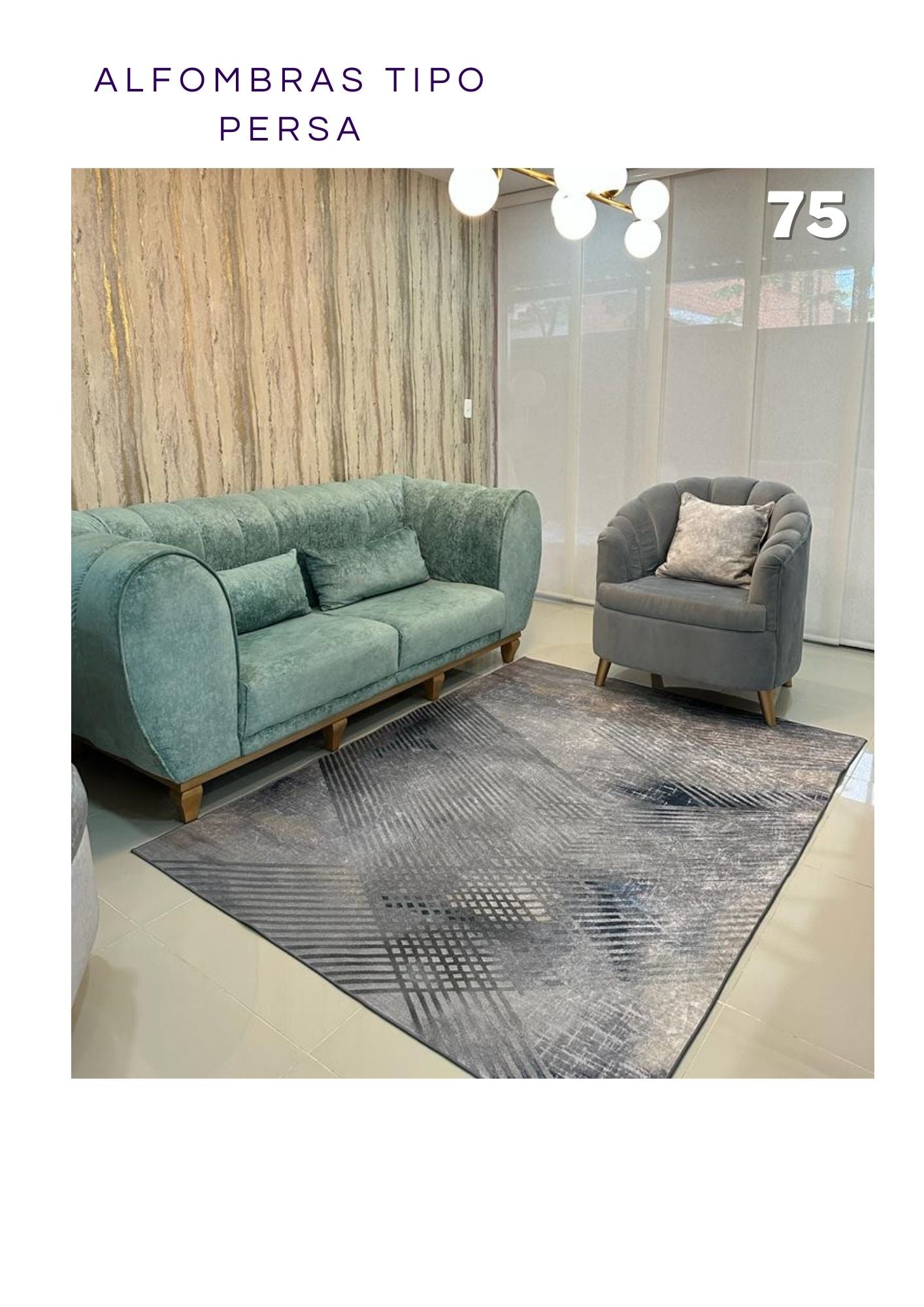 Elegantes y modernas alfombras estilo persa