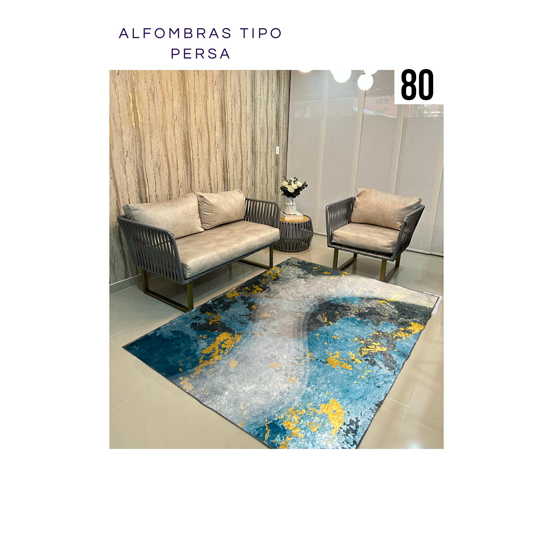 Elegantes y modernas alfombras estilo persa
