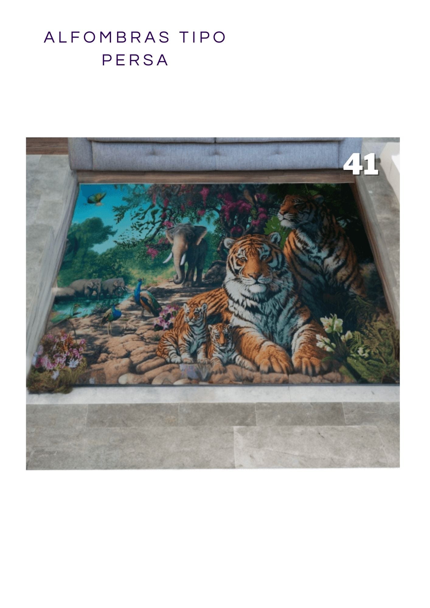 Elegantes y modernas alfombras estilo persa