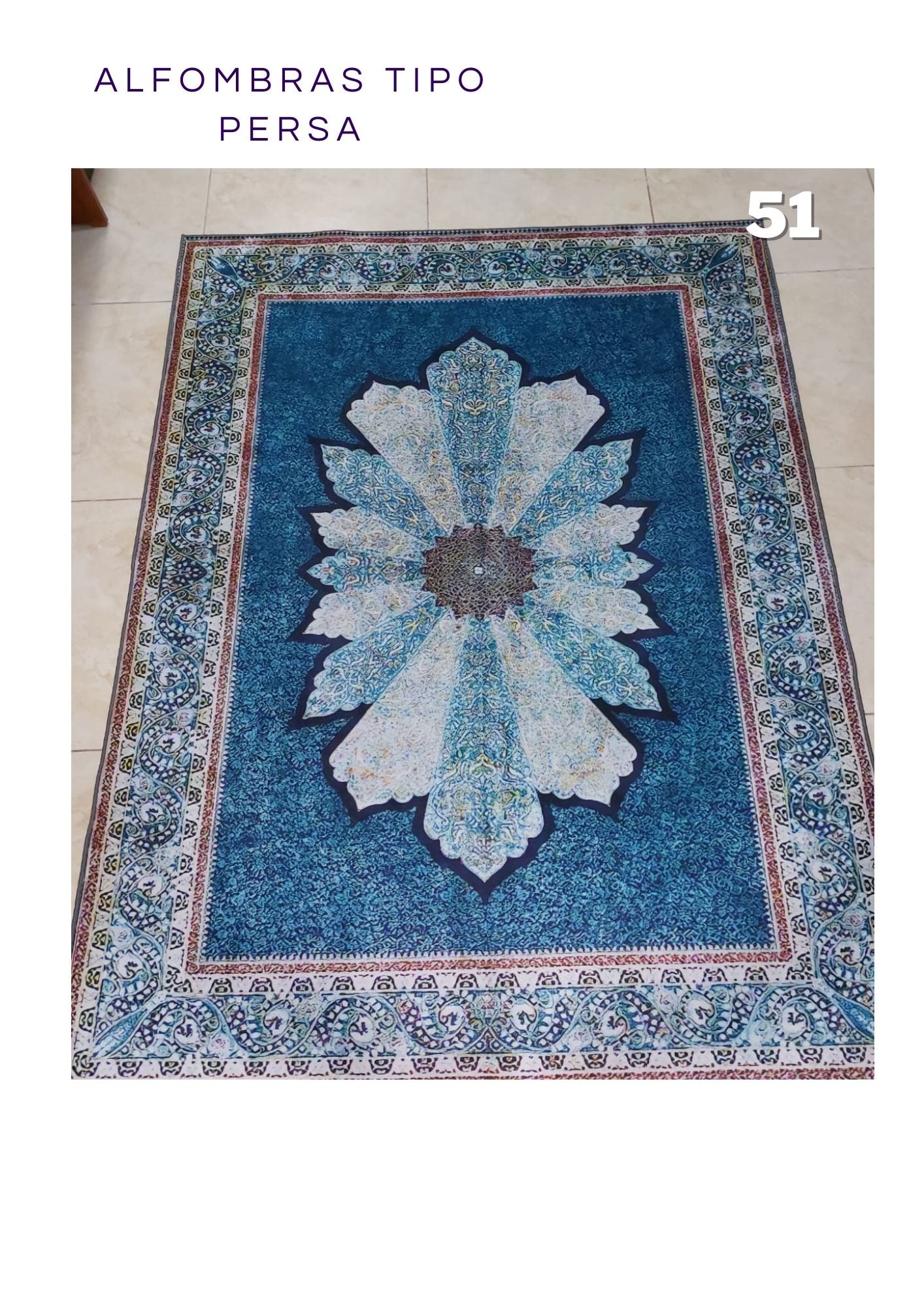 Elegantes y modernas alfombras estilo persa