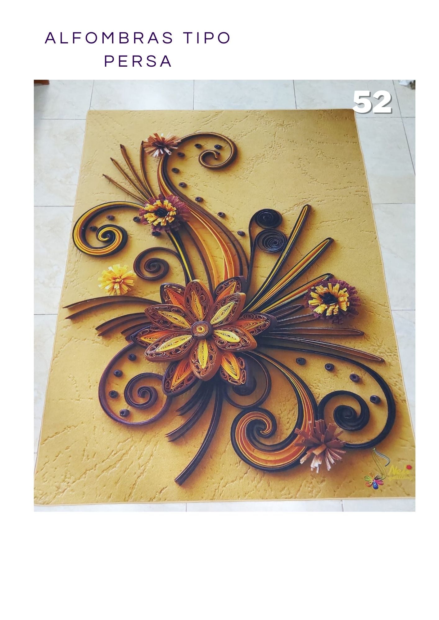 Elegantes y modernas alfombras estilo persa