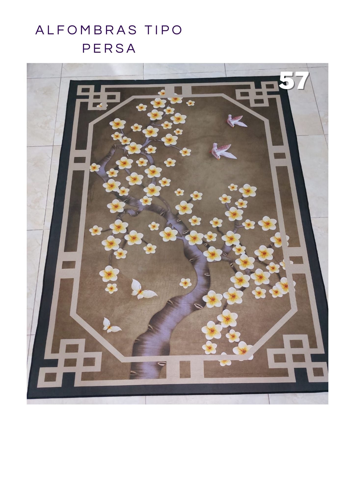 Elegantes y modernas alfombras estilo persa