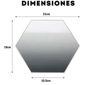 Laminas De Espejo Adhesivos Flexibles