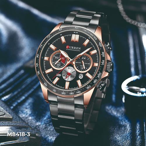 M:8418 RELOJ HOMBRE CURREN PULSO ACERO