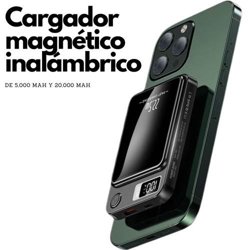 OFERTA EXCLUSIVA! CARGADOR MAGNÉTICO INALÁMBRICO DE CARGA RÁPIDA